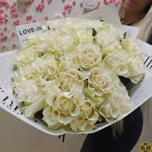 Valged prantsuse roosid